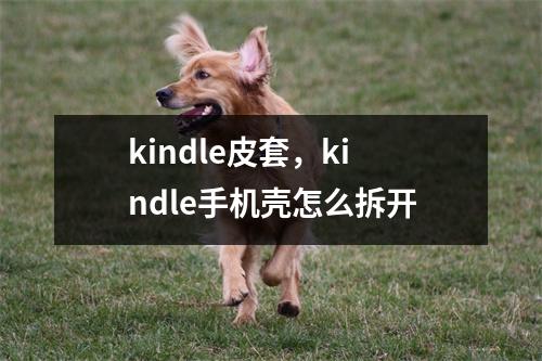kindle皮套，kindle手机壳怎么拆开