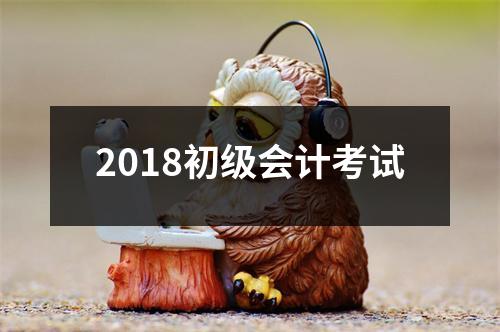 2018初级会计考试