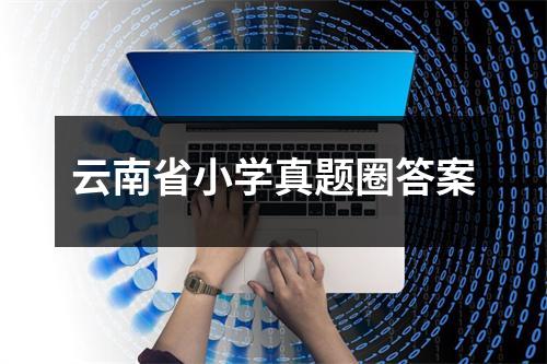 云南省小学真题圈答案
