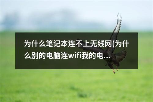 为什么笔记本连不上无线网(为什么别的电脑连wifi我的电脑却连不上)