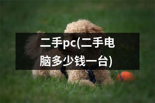 二手pc(二手电脑多少钱一台)