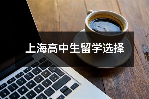 上海高中生留学选择