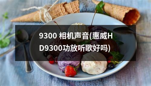 9300 相机声音(惠威HD9300功放听歌好吗)