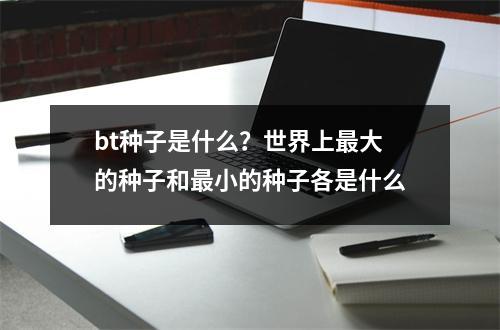 bt种子是什么？世界上最大的种子和最小的种子各是什么