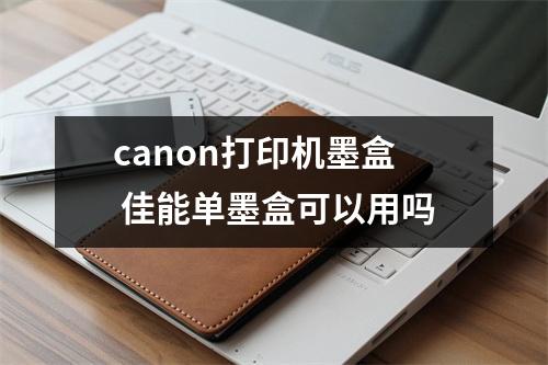 canon打印机墨盒 佳能单墨盒可以用吗