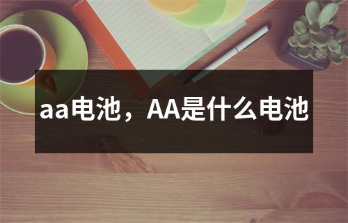 aa电池，AA是什么电池