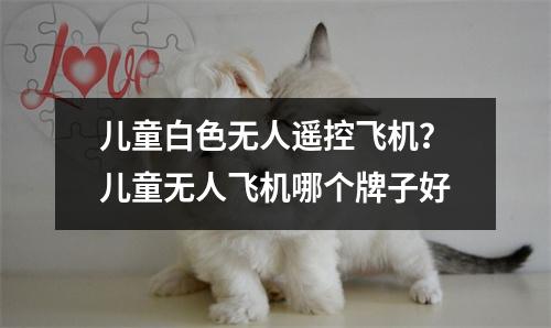 儿童白色无人遥控飞机？儿童无人飞机哪个牌子好