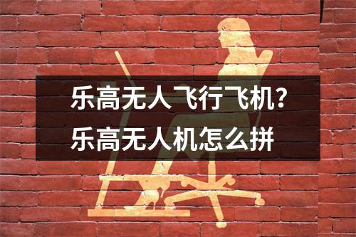 乐高无人飞行飞机？乐高无人机怎么拼