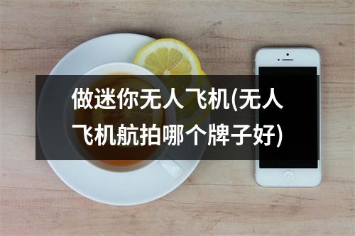 做迷你无人飞机(无人飞机航拍哪个牌子好)