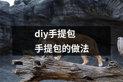 diy手提包 手提包的做法